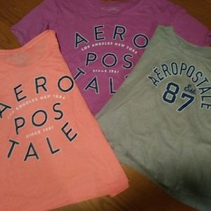 3 Aero. tees-sold as set-but willing to negotiate